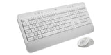 Logitech 920-011032 tastatur Mus inkluderet Kontor Bluetooth QWERTY US International Hvid