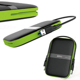 Silicon Power Armor A60 ekstern harddisk 5 TB 2.5" Micro-USB B 3.2 Gen 1 (3.1 Gen 1) Sort, Grøn