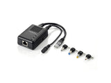 LevelOne POS-1002 netværks-splitter Strøm over Ethernet (PoE) Sort