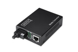 Digitus DN-82122 netværksomformer til medie 1000 Mbit/s 1310 nm Enkeltilstand Sort