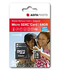 AgfaPhoto 64GB MicroSDXC Klasse 10