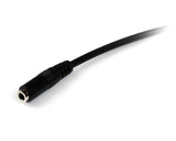 StarTech.com 2m 3.5mm/3.5mm lydkabel Sort