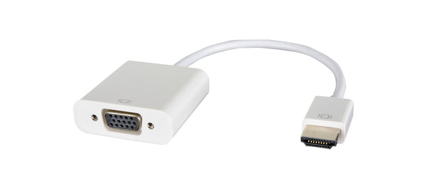 Kramer Electronics ADC-HM/GF HDMI Type A (Standard) VGA (D-Sub) + 3.5mm Hvid