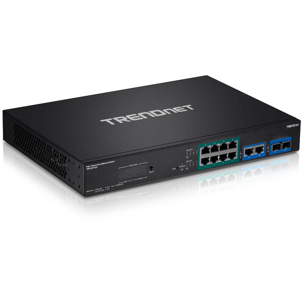 Trendnet TPE-3012LS netværksswitch Administreret Gigabit Ethernet (10/100/1000) Strøm over Ethernet (PoE) 1U Sort
