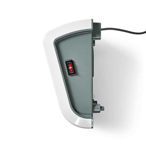 Nedis HTBA20WT varmeapparat Indendørs Hvid 2000 W Blæser med elektrisk områdevarmer