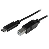StarTech.com USB2CB2M USB-kabel USB 2.0 2 m USB C USB B 0,48 Gbit/sek. Sort