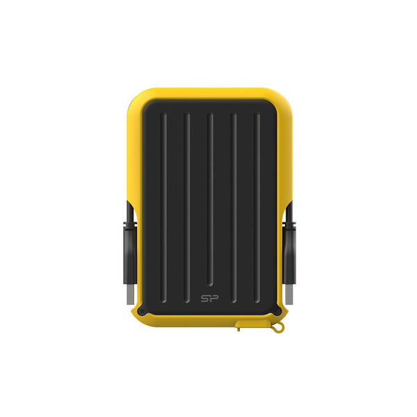 Silicon Power A66 ekstern harddisk 5 TB USB Type-A 3.2 Gen 1 (3.1 Gen 1) Sort, Gul