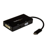 StarTech.com CDPVGDVHDBP USB grafisk adapter 3840 x 2160 pixel Sort