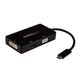 StarTech.com CDPVGDVHDBP USB grafisk adapter 3840 x 2160 pixel Sort