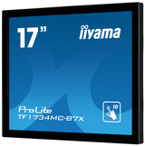 iiyama TF1734MC-B7X computerskærm 43,2 cm (17") 1280 x 1024 pixel SXGA LED Berøringsskærm Sort