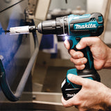 Makita DHP485Z bor Nøglefri 1,1 kg Sort, Blå