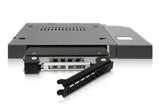 Icy Dock MB411SPO-B drive bay panel Sort