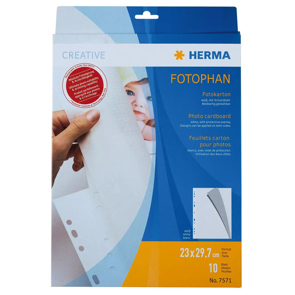 HERMA 7571 arkbeskytter 230 x 297 mm Pap 1 stk