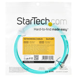 StarTech.com 450FBLCLC3 InfiniBand og fiberoptisk kabel 3 m LC Turkisfarve