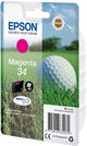 Epson Golf ball 34 golfbold DURABrite Ultra enkeltpakke magenta blæk