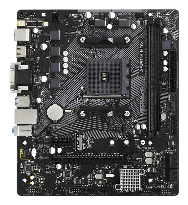 Asrock A520M-HDV Stik AM4 micro ATX