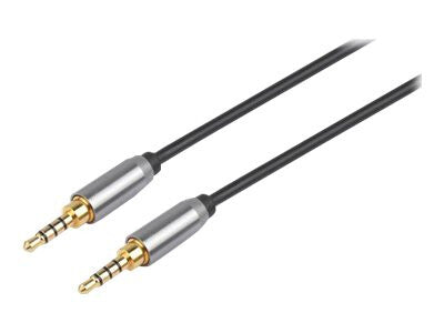 Prokord AUDIO-0017 lydkabel 3 m 3.5mm Sort