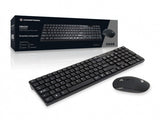 Conceptronic Orazio tastatur Mus inkluderet Hjem RF trådløst QWERTY Italiensk Sort