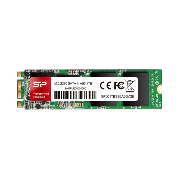Silicon Power SP512GBSS3A55M28 intern solid state drev 512 GB M.2 Serial ATA III SLC