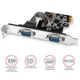 Axagon PCEA-S2N interface-kort/adapter Intern RS-232
