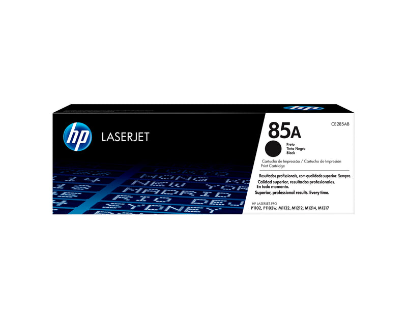 HP Original 85A LaserJet-tonerpatron, sort