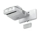 Epson EB-695Wi Ultrakort projektor med kort projiceringsafstand 3500 ANSI lumens 3LCD WXGA (1280x800) Hvid, Grå