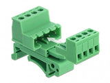 DeLOCK 66079 termisk blok 4-pin Grøn