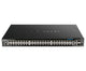 D-Link DGS-1520-52MP netværksswitch Administreret L3 Gigabit Ethernet (10/100/1000) Strøm over Ethernet (PoE) 1U Sort