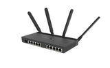 Mikrotik RB4011iGS+5HacQ2HnD-IN trådløs router Gigabit Ethernet Dual-band (2,4 GHz / 5 GHz) Sort