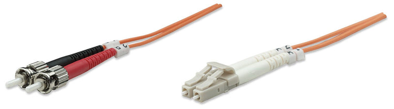 Intellinet 3.0m LC-ST M/M InfiniBand og fiberoptisk kabel 3 m Orange