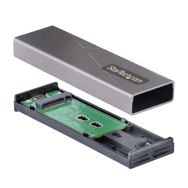 StarTech.com M2-USB-C-NVME-SATA drevkabinet SSD kabinet Grå M.2
