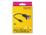DeLOCK 63908 serielkabel Sort 0,15 m DB-9