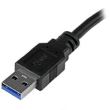 StarTech.com USB312SAT3CB kabel kønsskifter USB 3.1 A SATA 7+15 pin Sort
