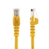 StarTech.com 45PAT50CMYL netværkskabel Gul 0,5 m Cat5e U/UTP (UTP)