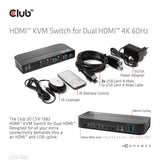 CLUB3D CSV-1382 KVM Switch Sort