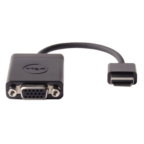 DELL 492-11682 videokabel adapter VGA (D-Sub) HDMI Type A (Standard) Sort