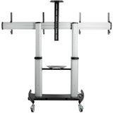 StarTech.com STNDMTVDUO tv-beslag 152,4 cm (60") Sort, Sølv