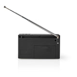 Nedis RDFM1200BK radio Bærbar Analog Sort