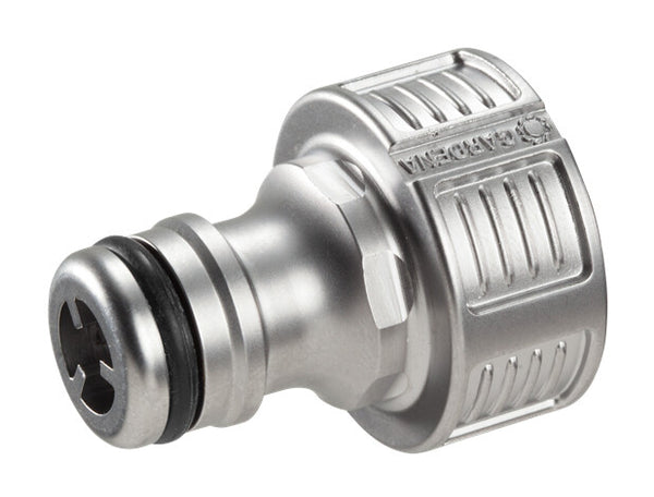 Gardena 18240-20 vandslange beslag Tap stik Metal Metallic 1 stk