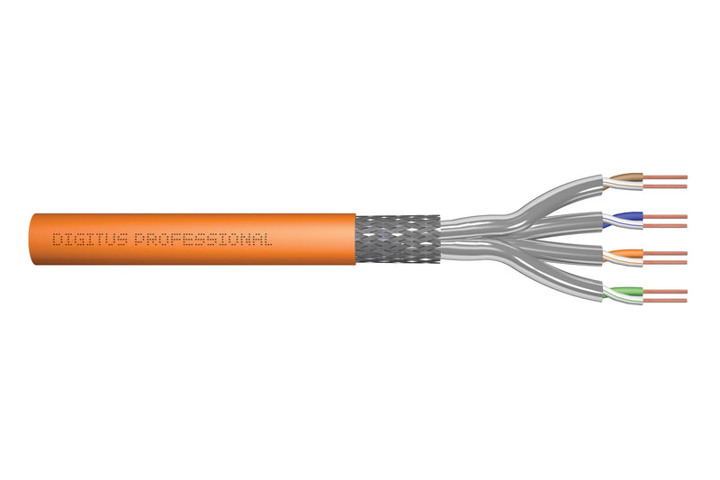 Digitus DK-1743-VH-050 netværkskabel Orange 50 m Cat7 S/FTP (S-STP)
