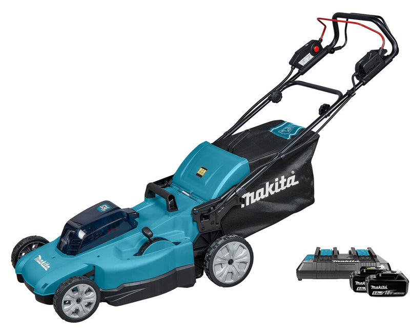 Makita DLM539PT2 plæneklipper Manuel plæneklipper Batteri Sort, Grøn