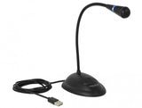 DeLOCK 65871 mikrofon Sort Pc-mikrofon