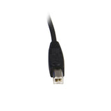 StarTech.com SVUSB2N1_10 KVM-kabel Sort 3 m