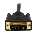 StarTech.com HDDVIMM150CM videokabel adapter 1,5 m HDMI DVI-D Sort