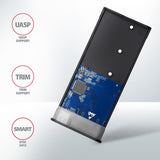 Axagon EEM2-SG2 drevkabinet SSD kabinet Grå M.2
