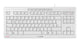 CHERRY STREAM KEYBOARD TKL tastatur Universel USB QWERTZ Tysk Hvid