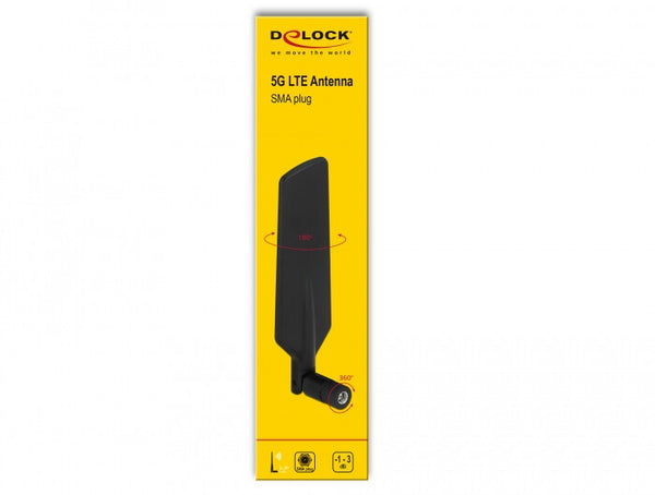 DeLOCK 12606 antenne Omniretningsbestemt antenne SMA 3 dBi