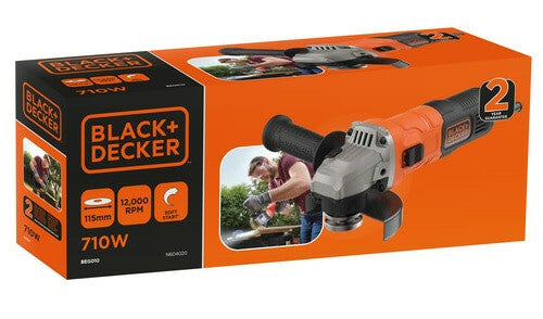 Black & Decker BEG010 vinkelsliber 11,5 cm 12000 rpm 710 W 1,7 g