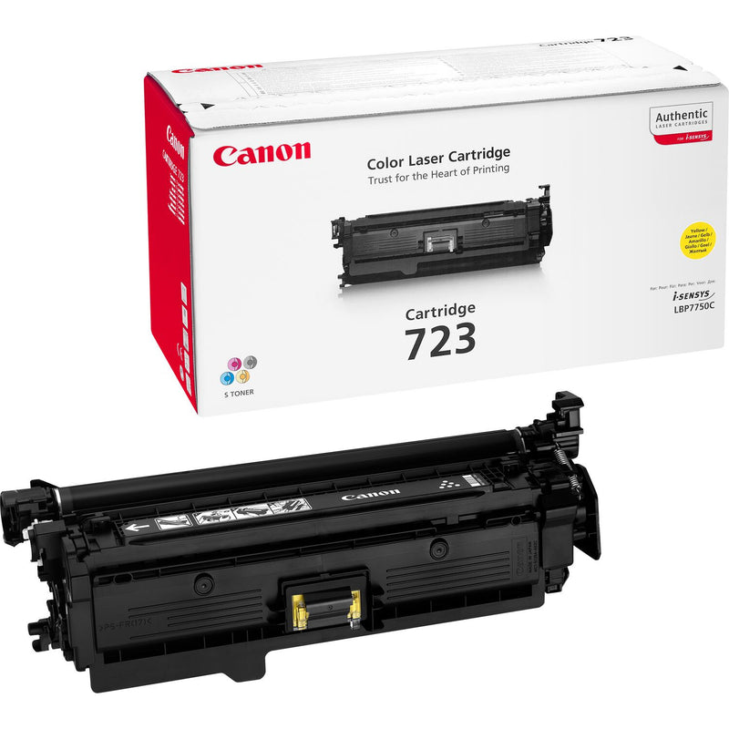 Canon 723Y tonerpatron 1 stk Original Gul