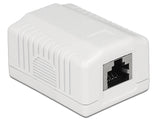 DeLOCK 86196 stikkontakt RJ-45 Hvid